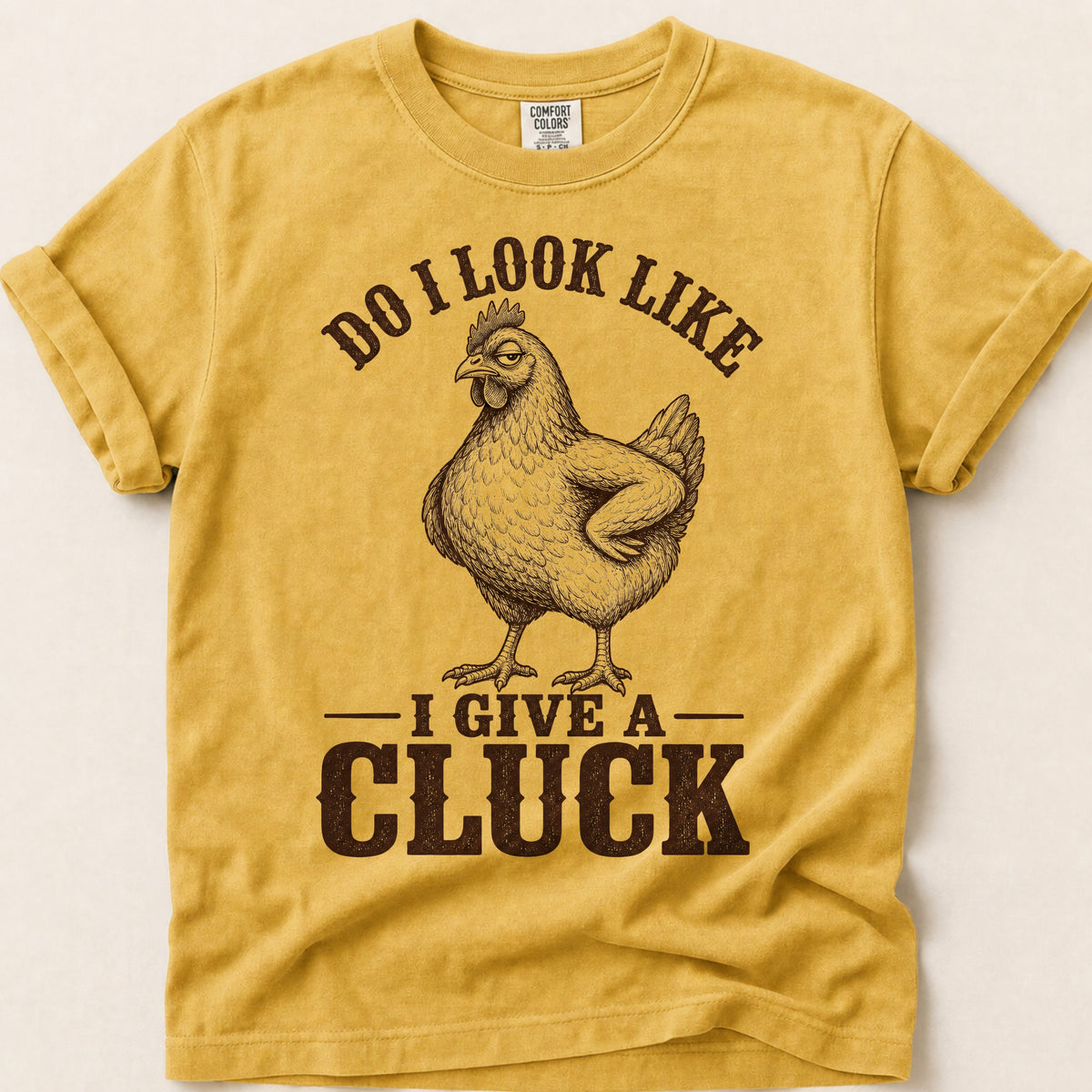 Give A Cluck on Mustard