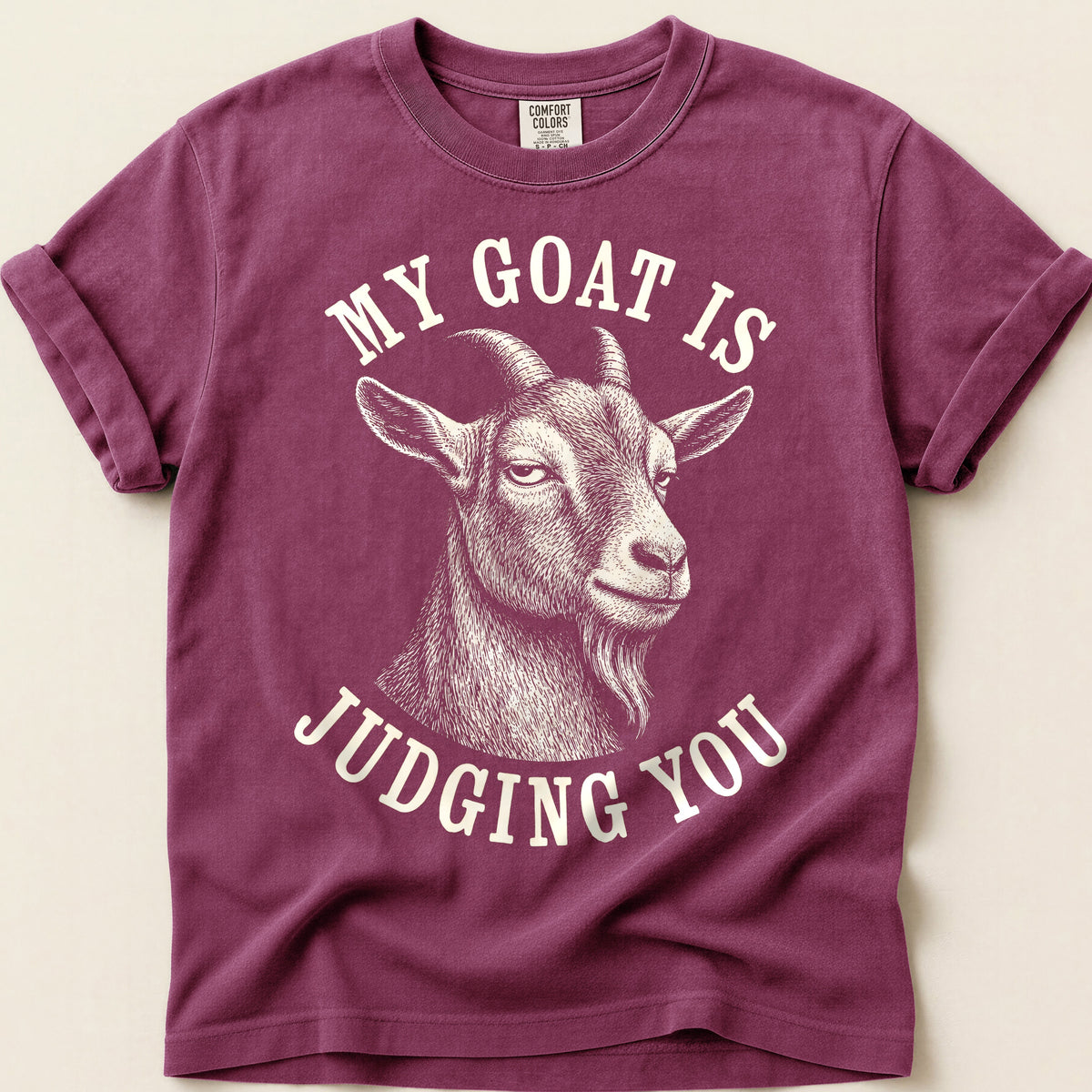 Goat Is Judging on Berry