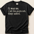 Goats Out on Black