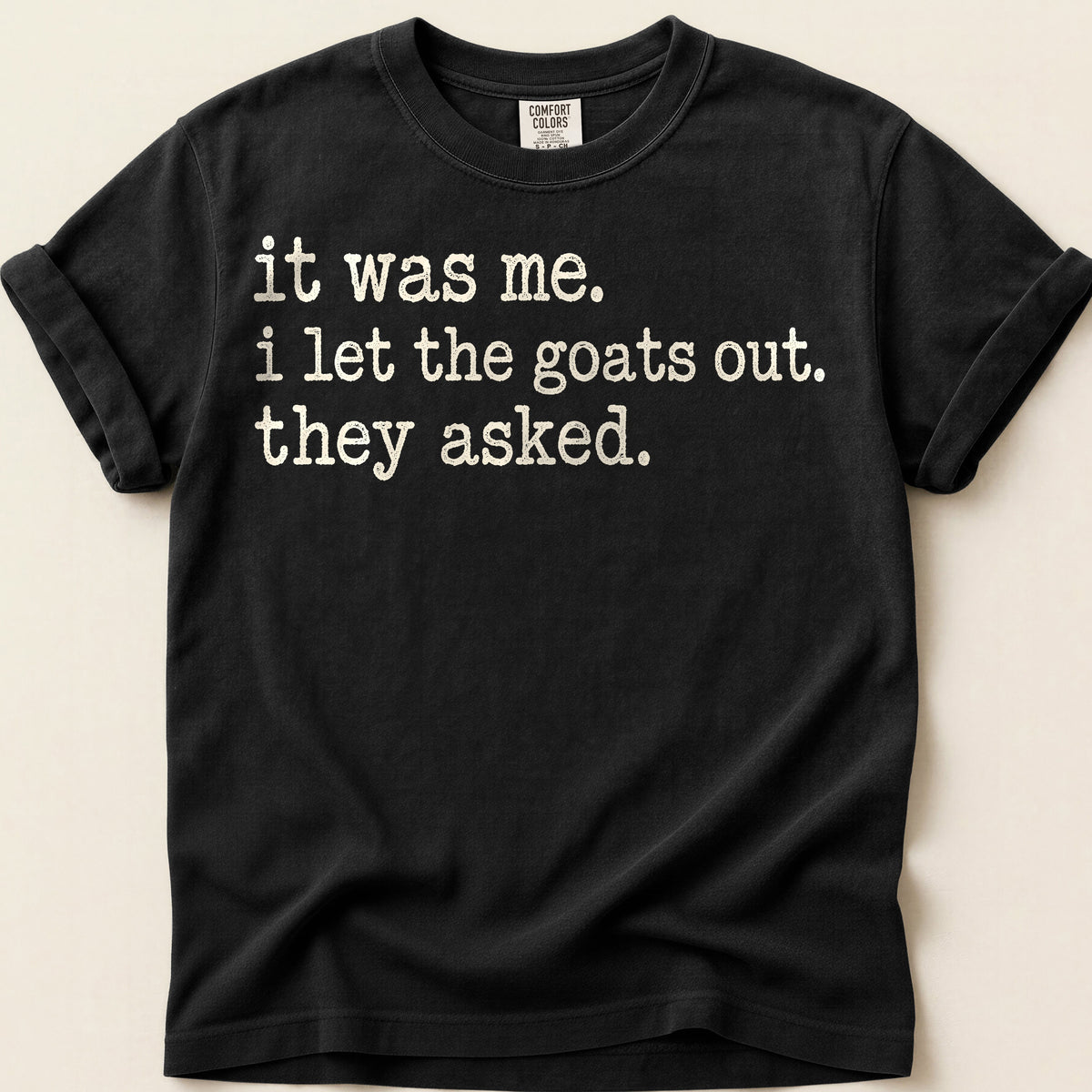 Goats Out on Black