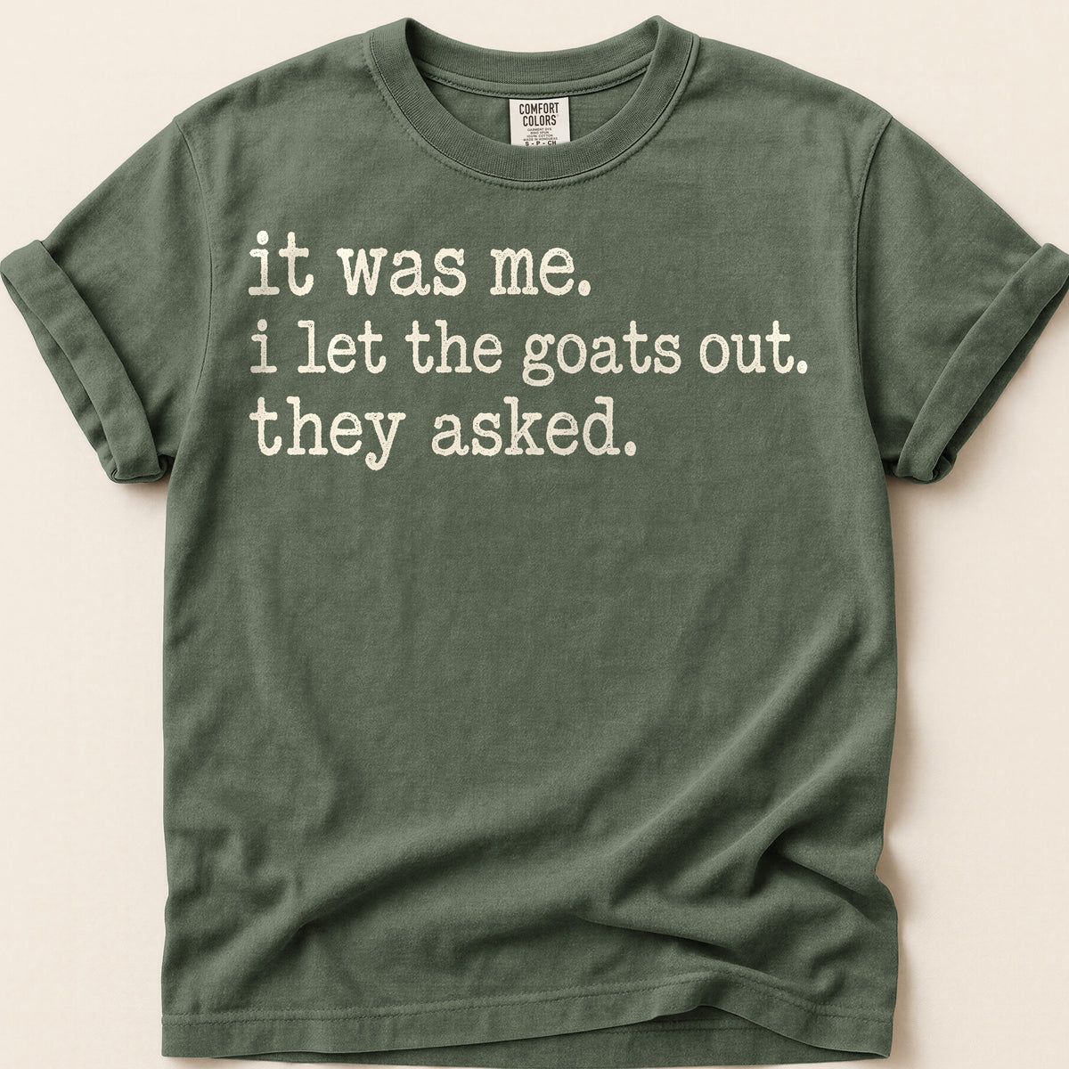 Goats Out on Moss