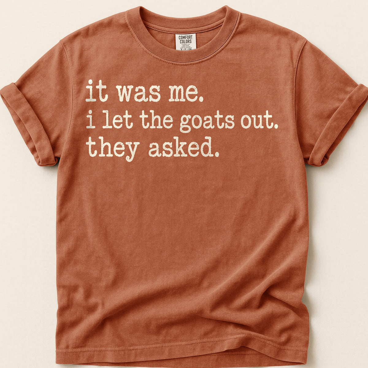 Goats Out on Yam