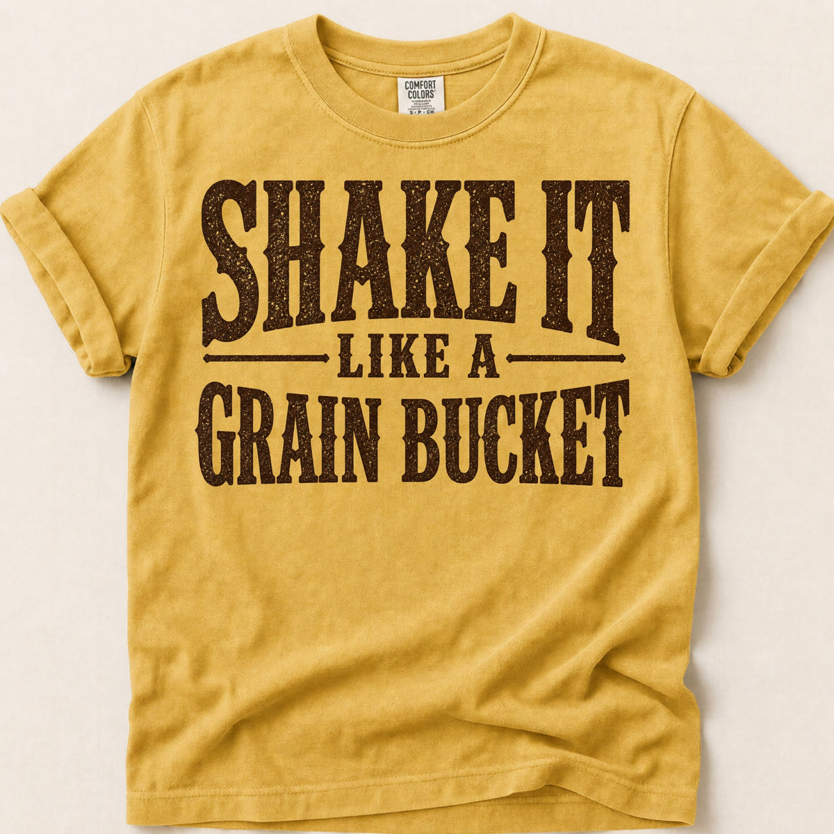 Grain Bucket on Mustard