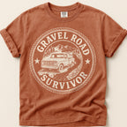 Gravel Road Survivor T-Shirt on Yam