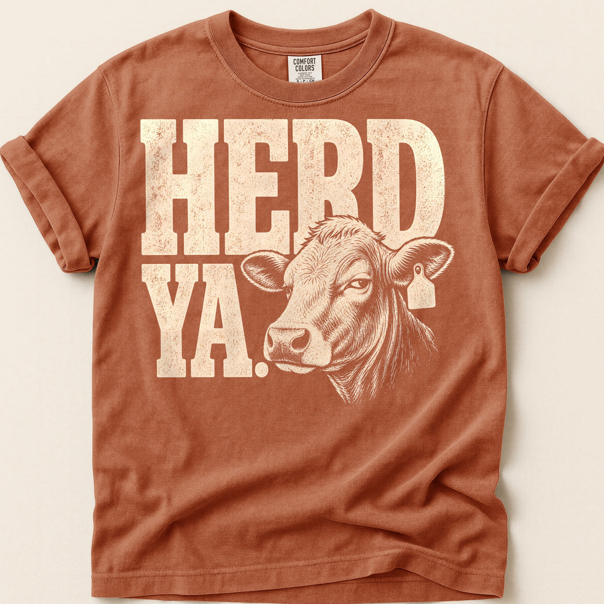 Herd Ya Varsity T-Shirt on Yam
