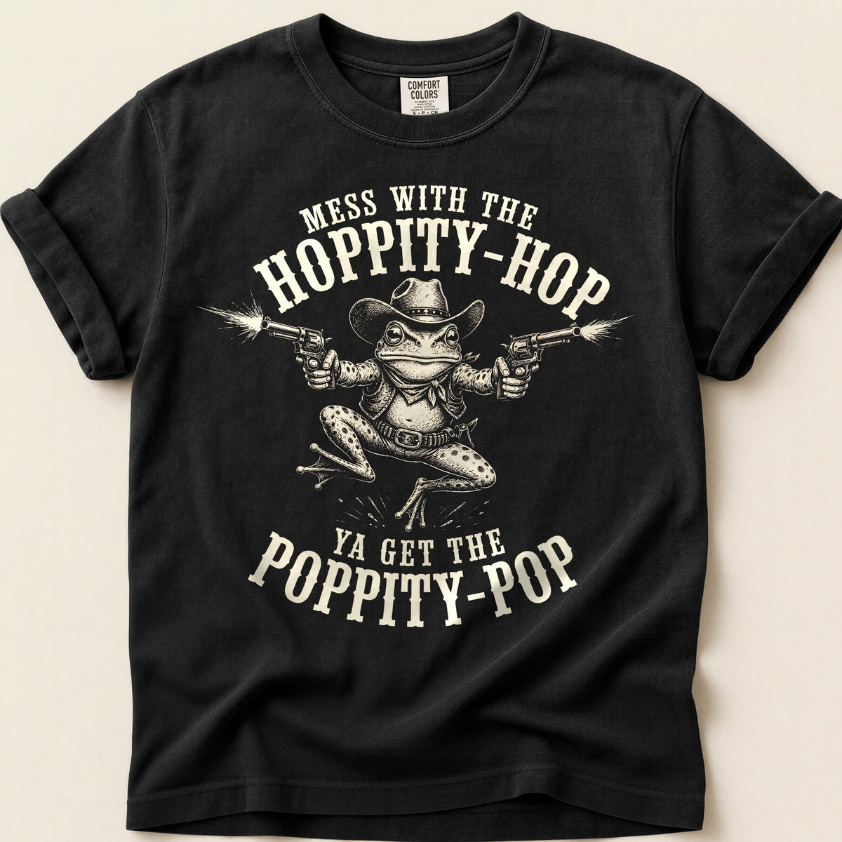 Hoppity Hop on Black