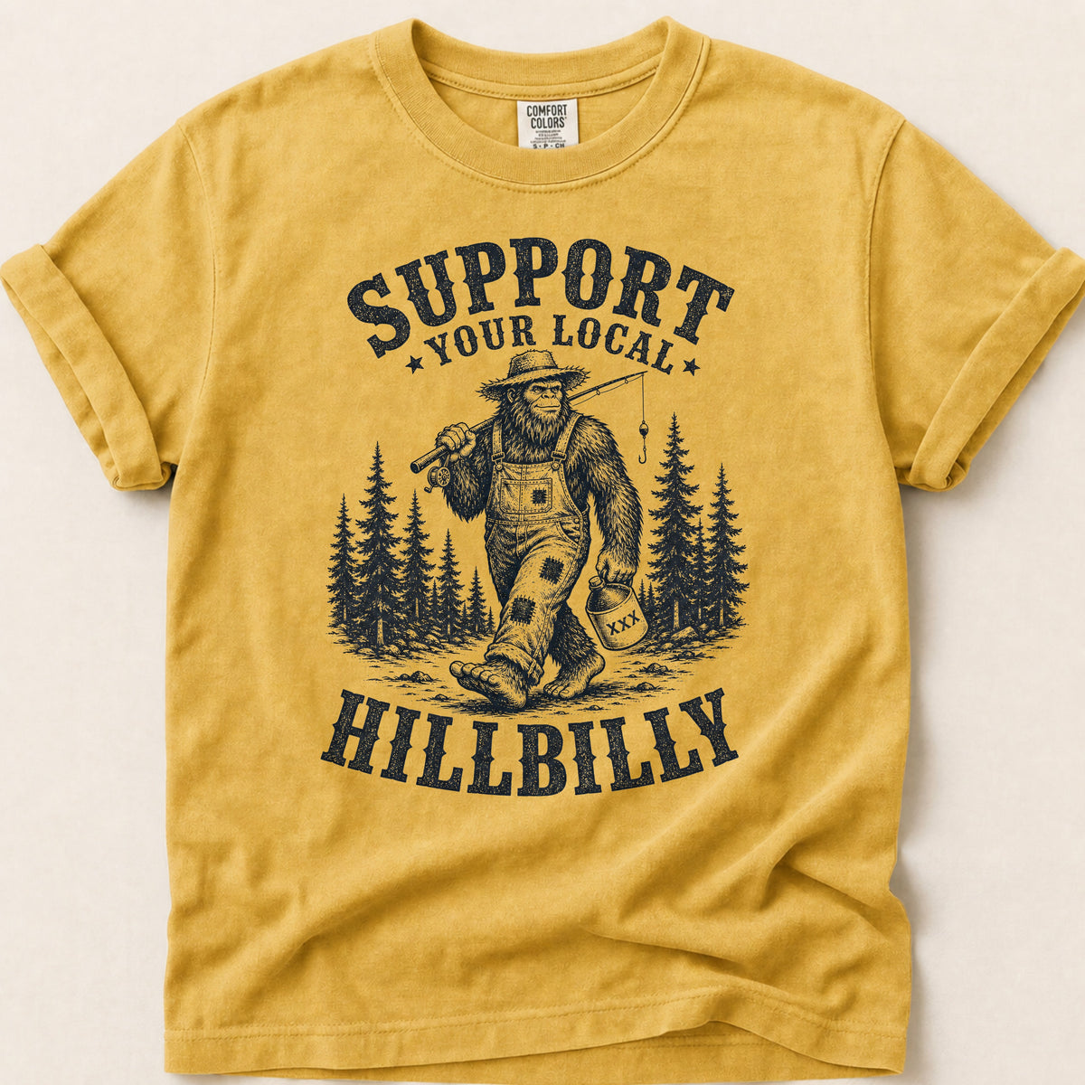 Local Hillbilly on Mustard