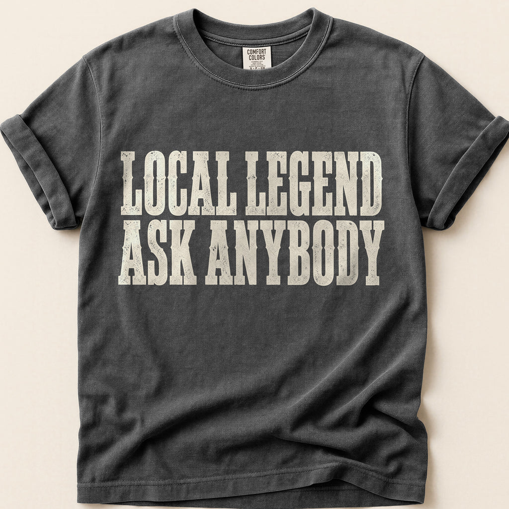 Local Legend T-Shirt on Pepper