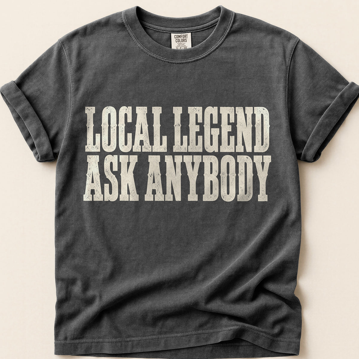 Local Legend T-Shirt on Pepper