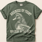 Mullet Duck T-Shirt on Moss
