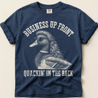Mullet Duck T-Shirt on Navy