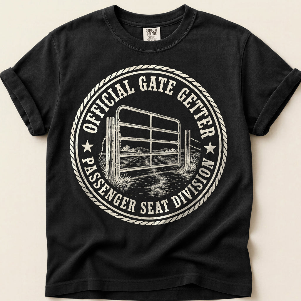 Official Gate Getter T-Shirt on Black