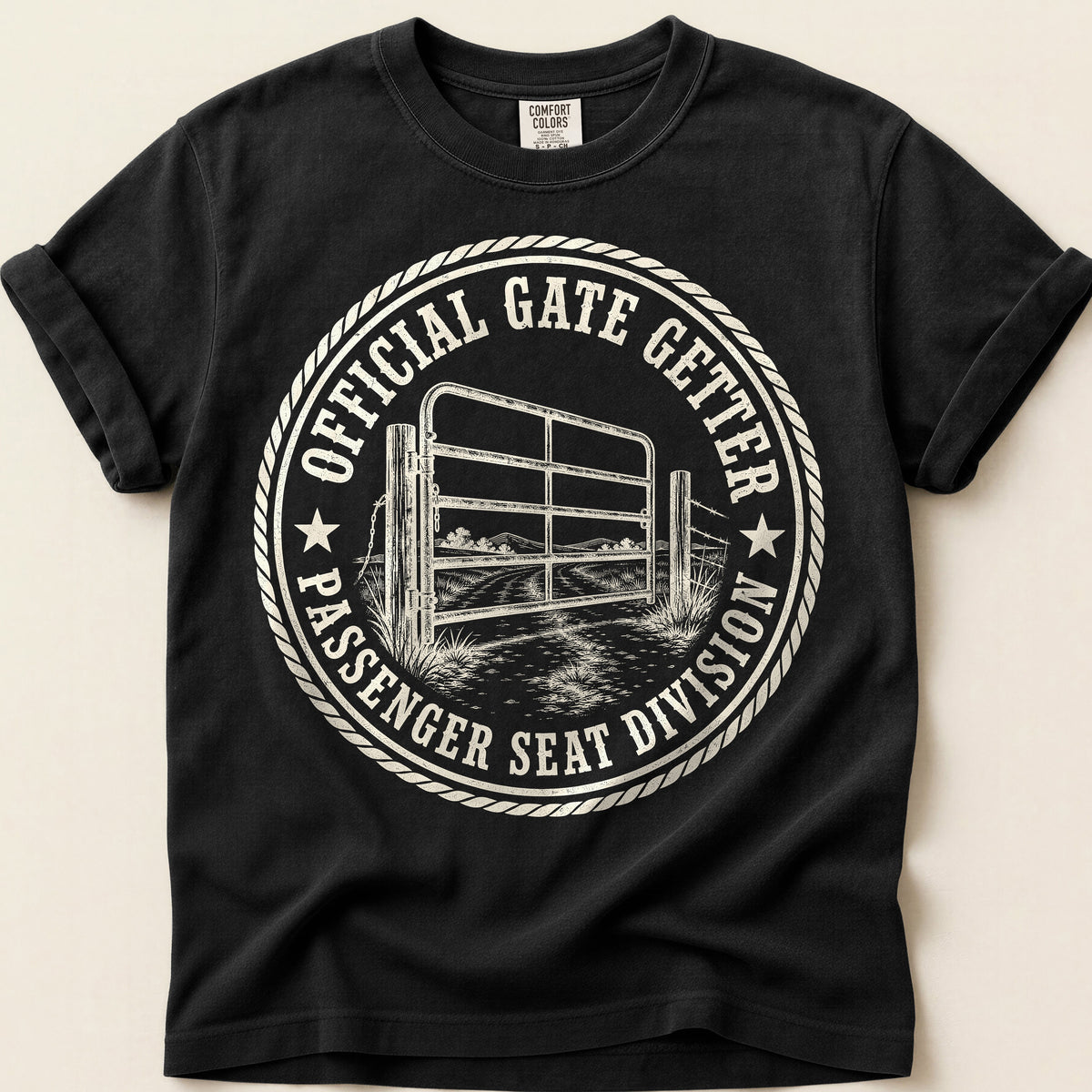 Official Gate Getter T-Shirt on Black