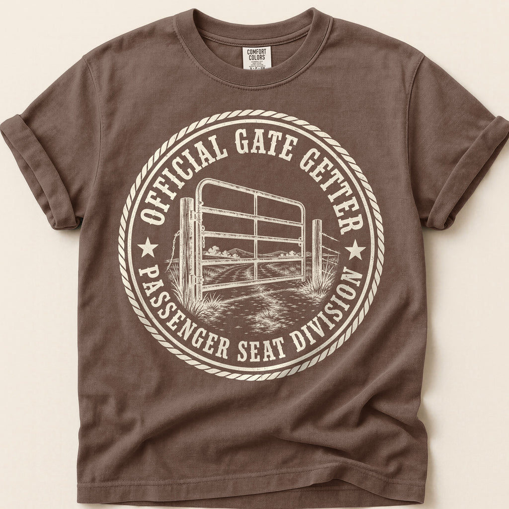 Official Gate Getter T-Shirt on Espresso