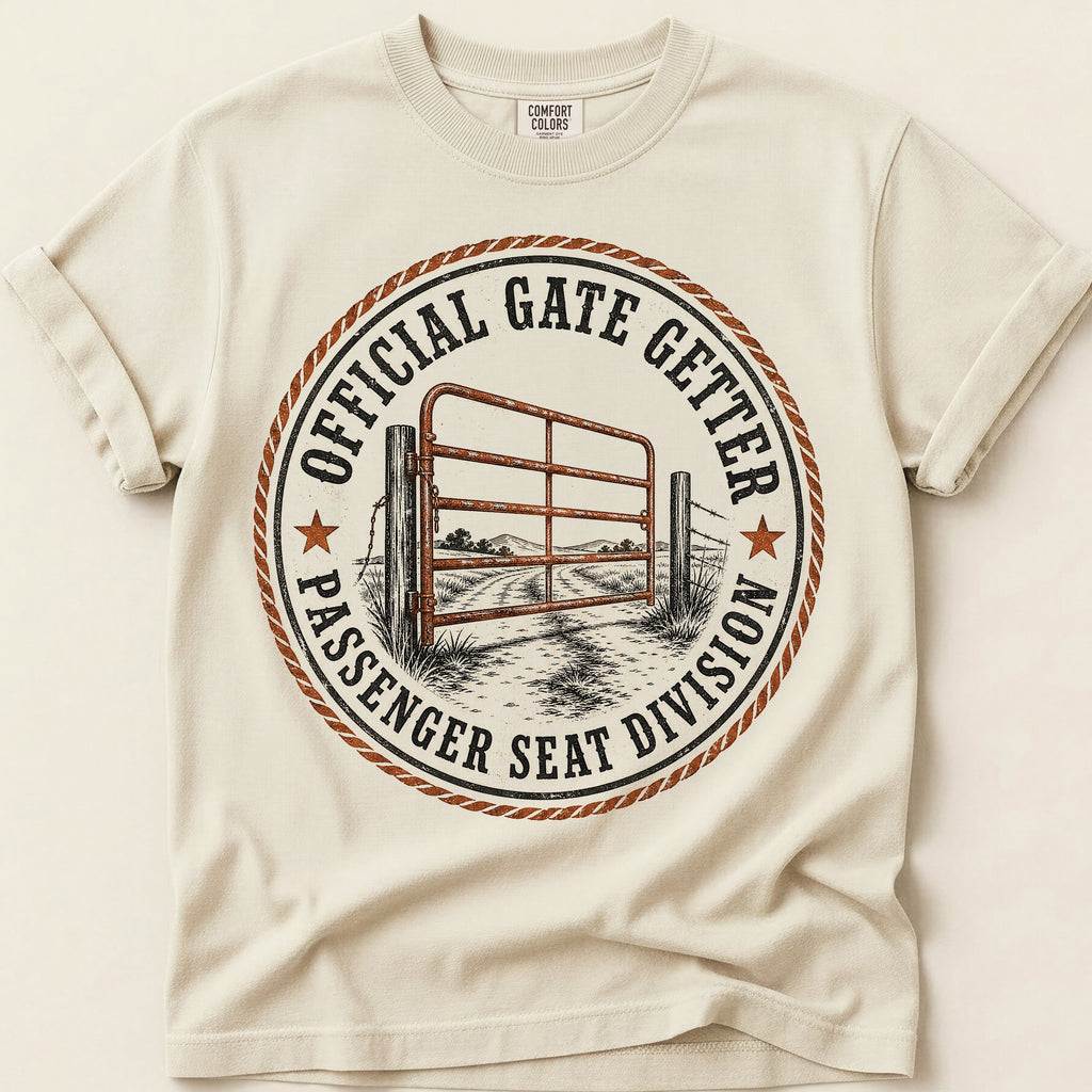 Official Gate Getter T-Shirt on Ivory