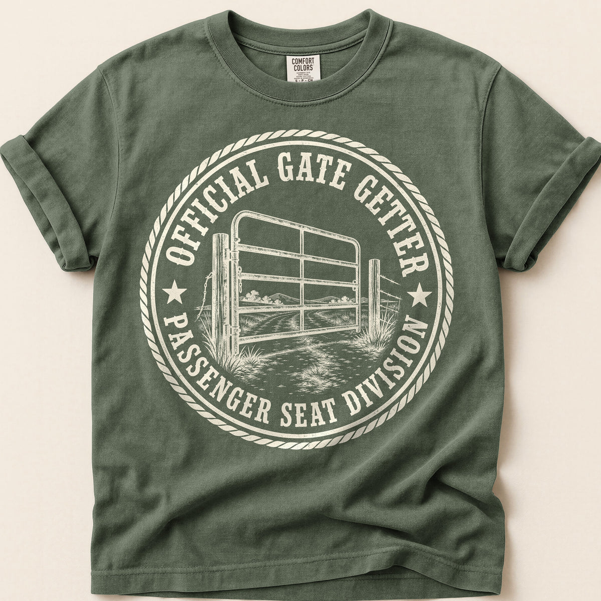 Official Gate Getter T-Shirt on Moss