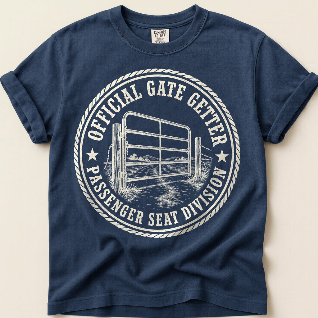 Official Gate Getter T-Shirt on Navy