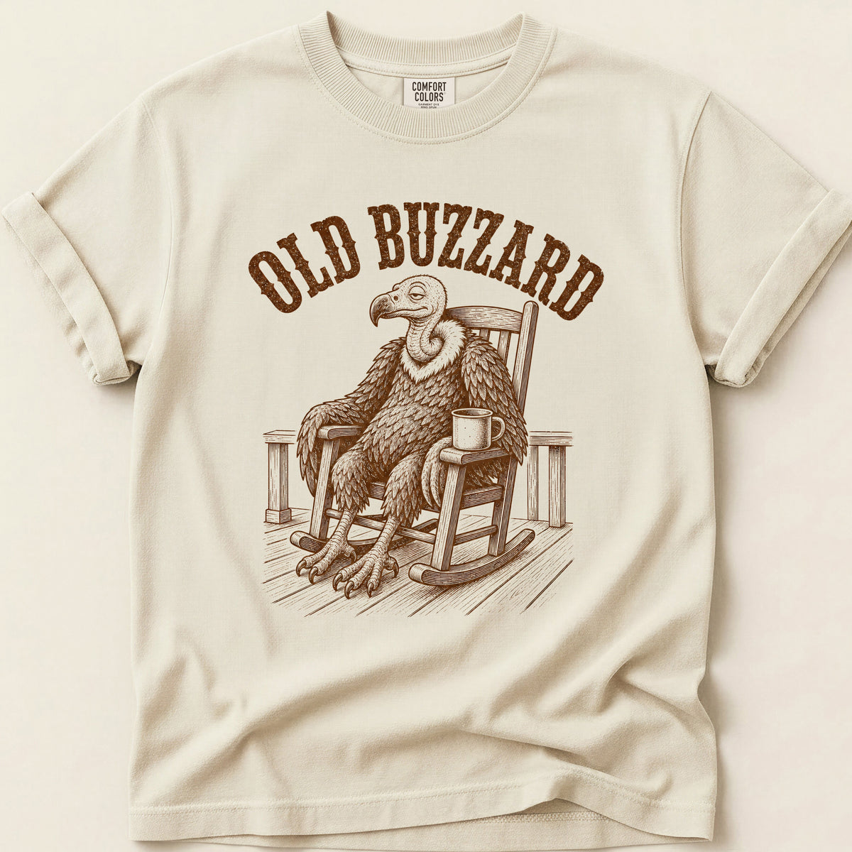 Old Buzzard on Ivory