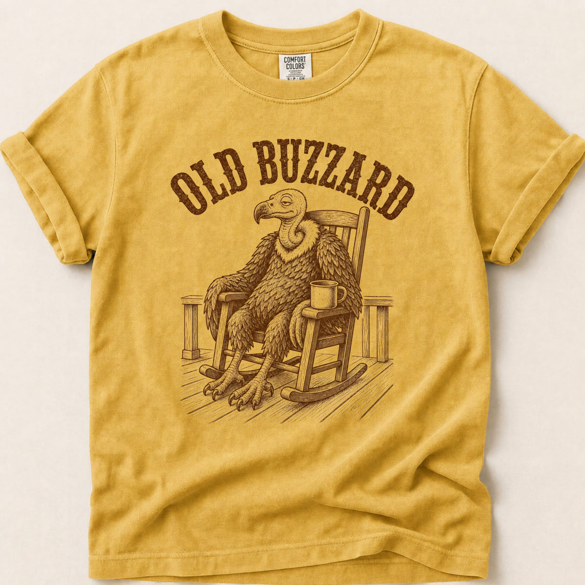 Old Buzzard on Mustard