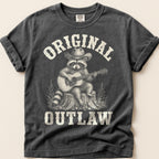 Original Outlaw Raccoon T-Shirt on Pepper
