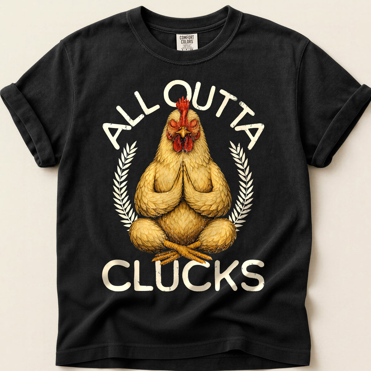 Outta Clucks on Black