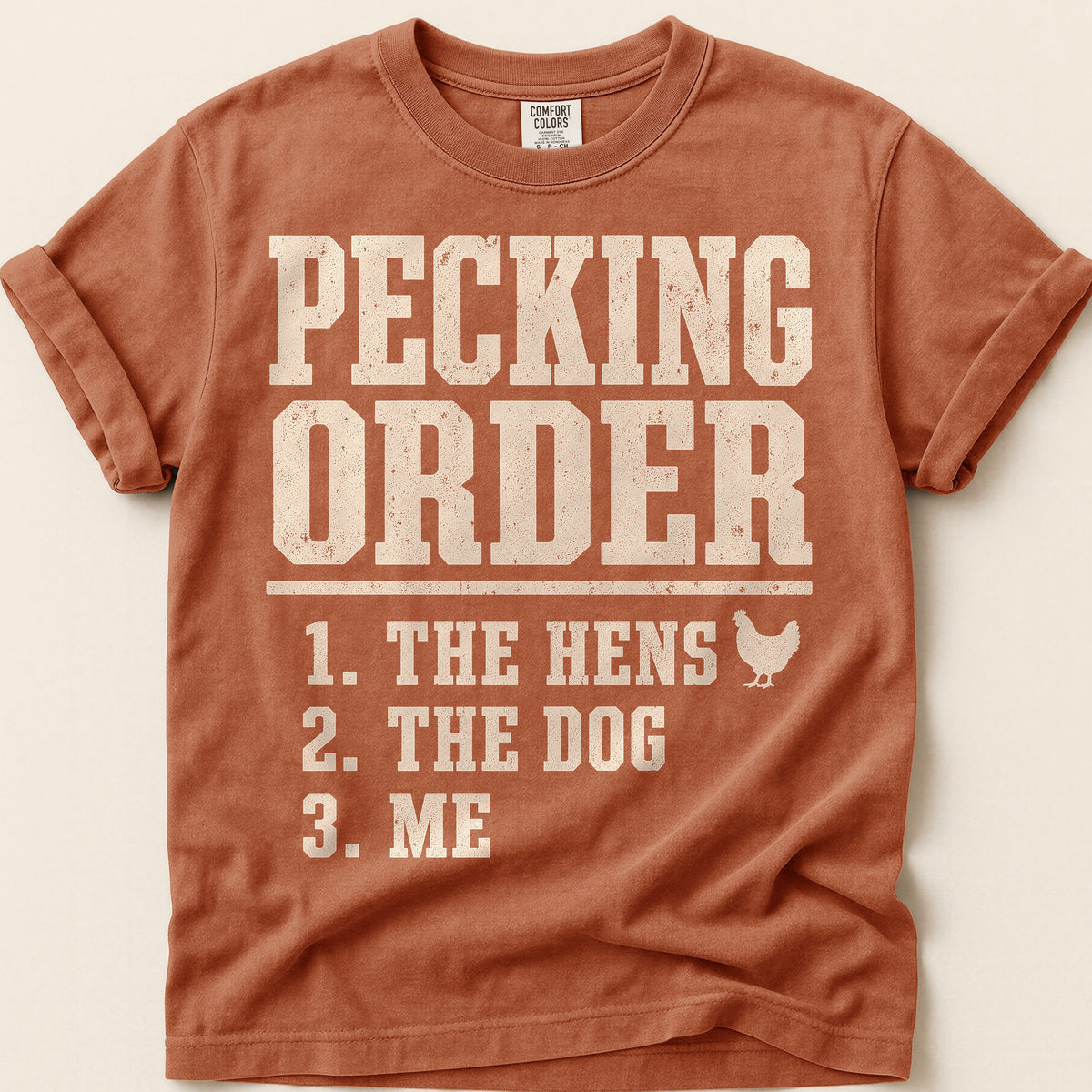 Pecking Order T-Shirt on Yam