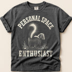 Personal Space Skunk T-Shirt on Pepper