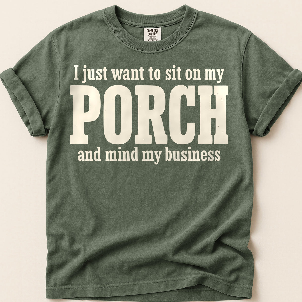 Porch Business on Moss
