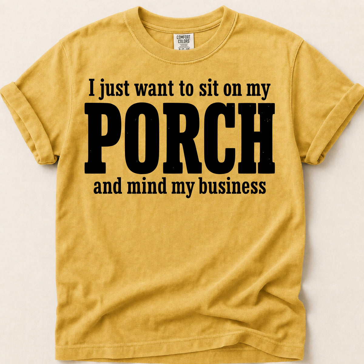 Porch Business on Mustard
