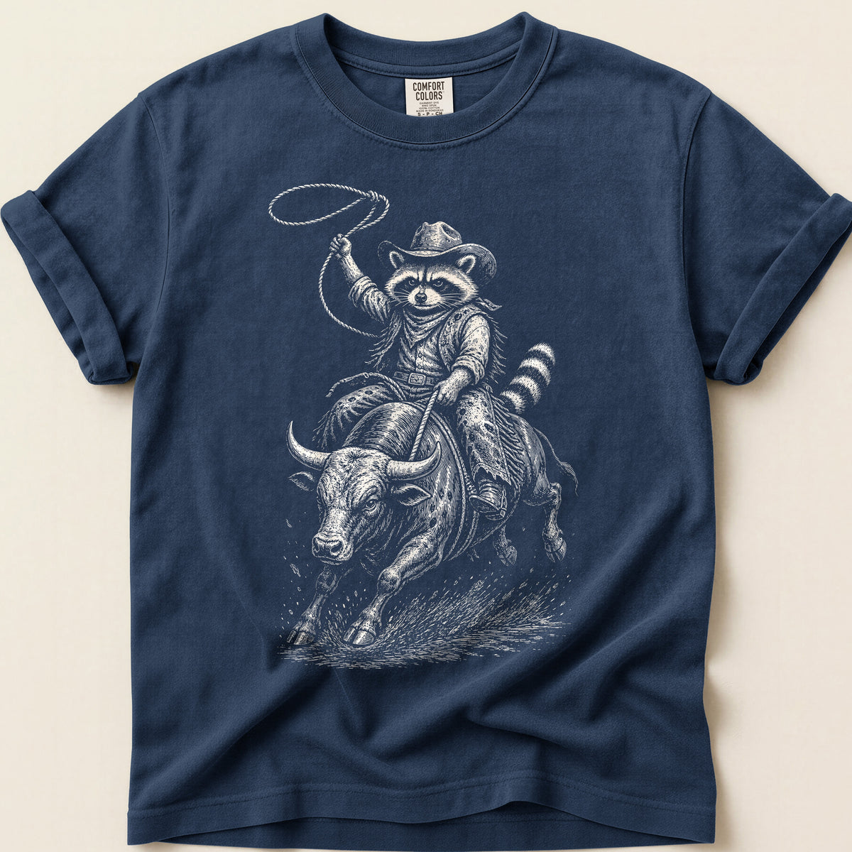 Rodeo Raccoon on Navy