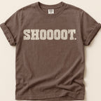 Shoooot T-Shirt on Espresso