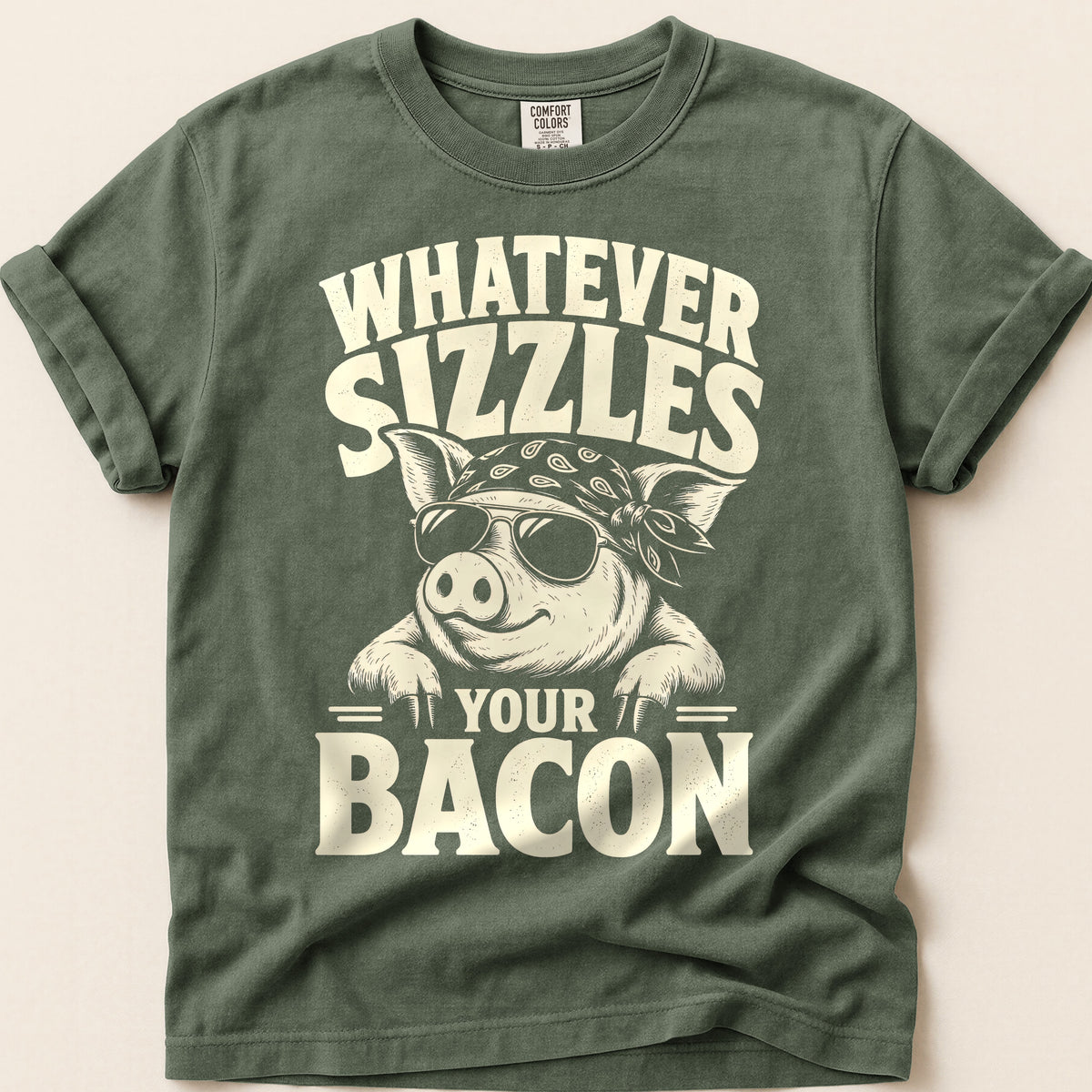 Sizzles Your Bacon on Moss