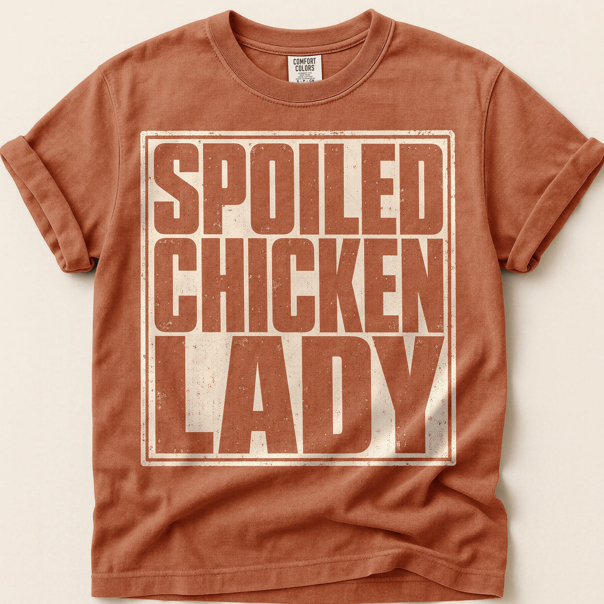 Spoiled Chicken Lady T-Shirt on Yam