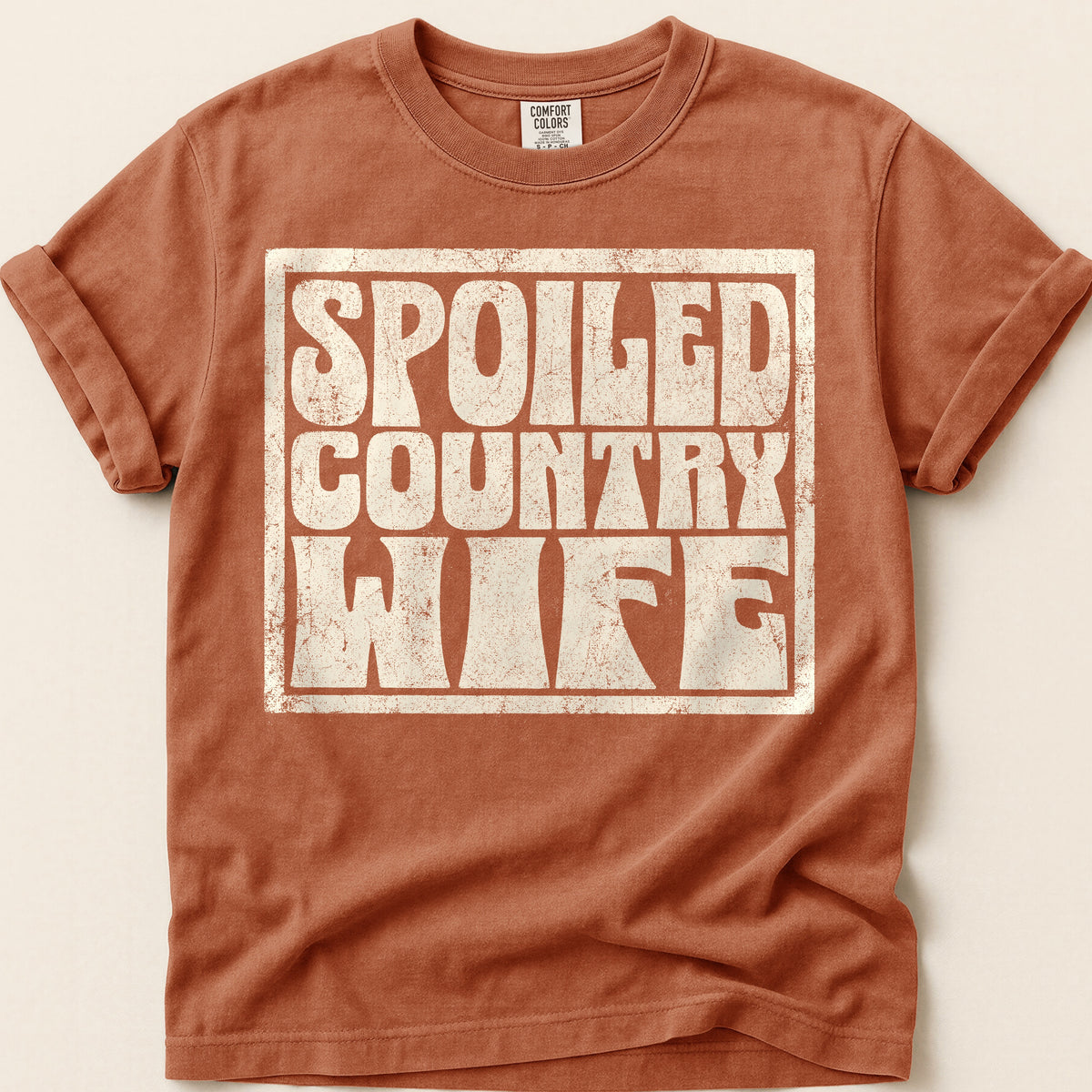 Spoiled Country Wife T-Shirt on Yam