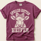 Spoiled Rotten Heifer T-Shirt on Berry