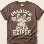 Spoiled Rotten Heifer T-Shirt on Espresso
