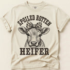 Spoiled Rotten Heifer T-Shirt on Ivory