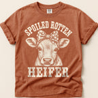 Spoiled Rotten Heifer T-Shirt on Yam