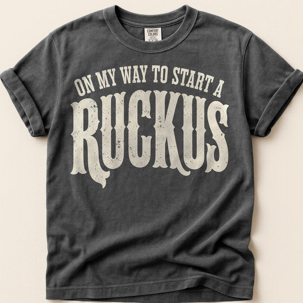 Start A Ruckus T-Shirt on Pepper