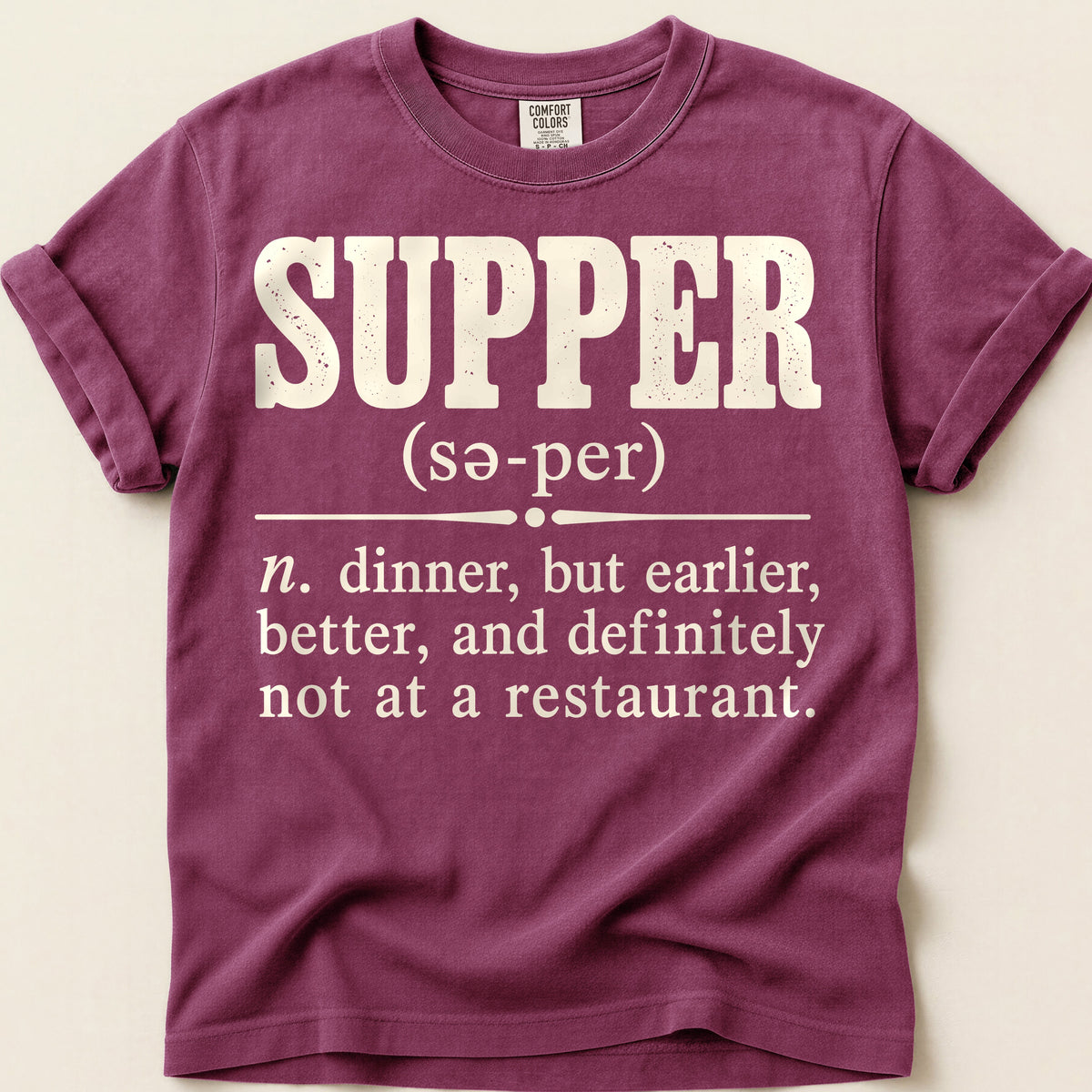 Supper Definition on Berry