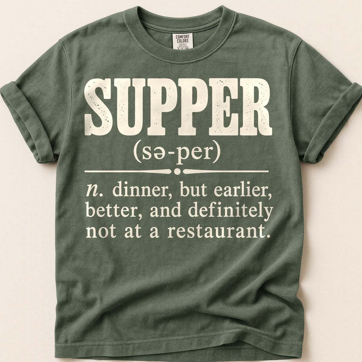 Supper Definition on Moss