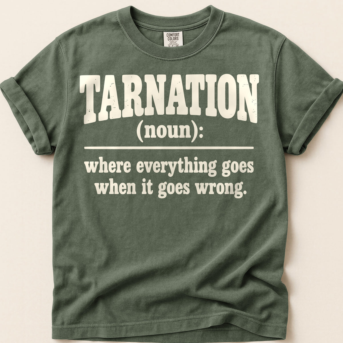 Tarnation Definition T-Shirt on Moss