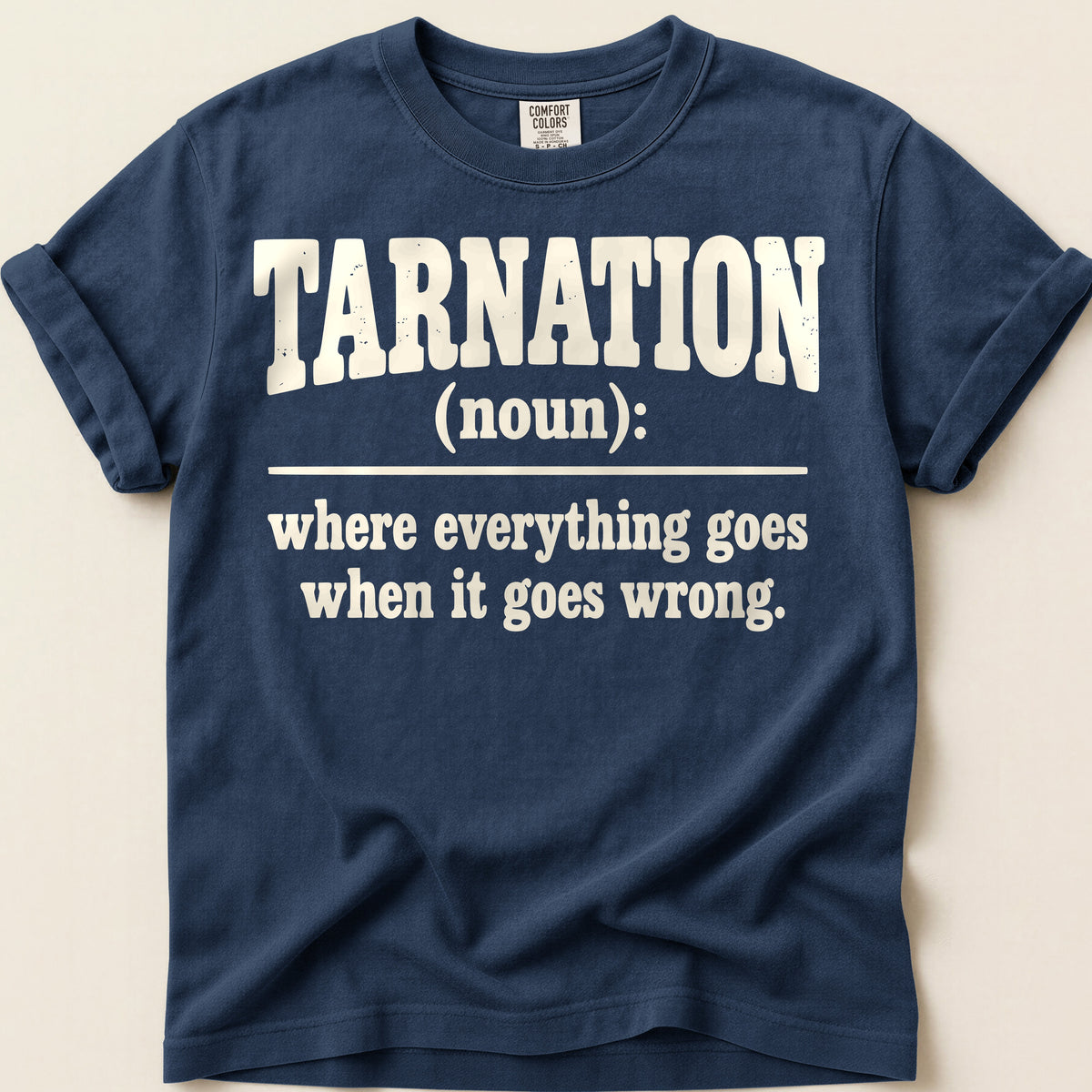 Tarnation Definition T-Shirt on Navy