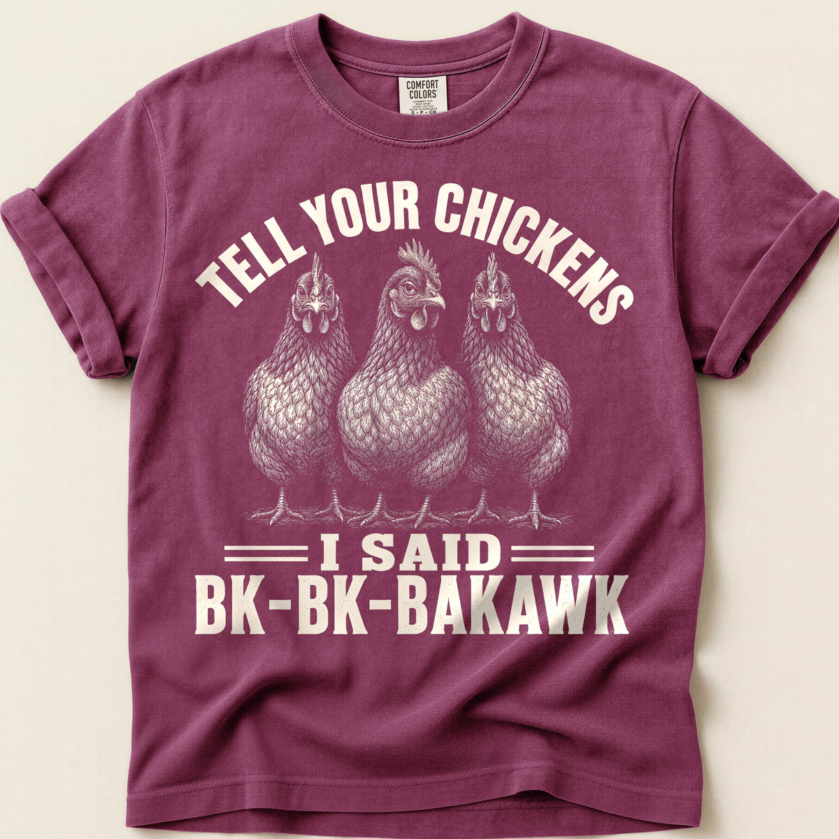 Tell Your Chickens on Berry