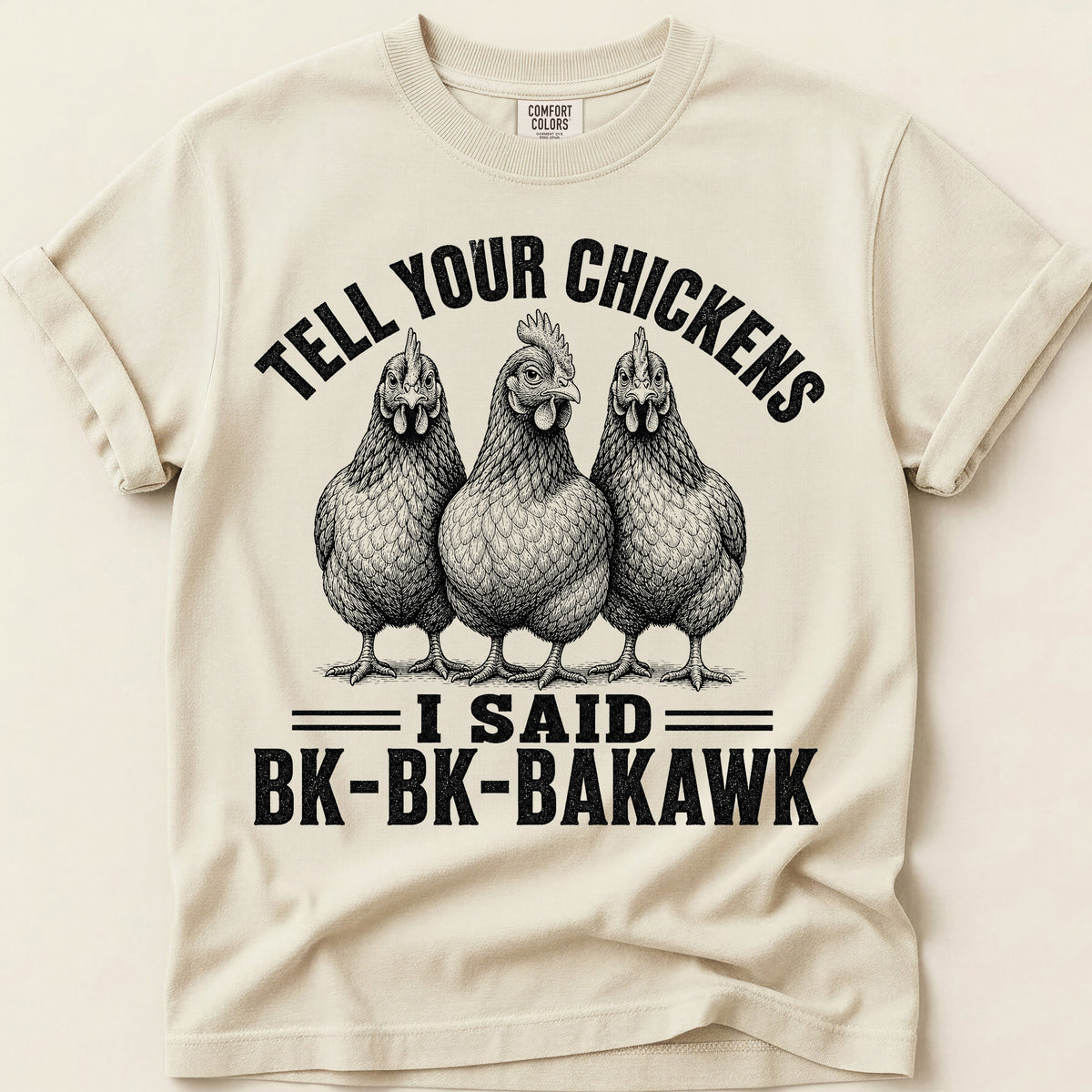 Tell Your Chickens on Ivory