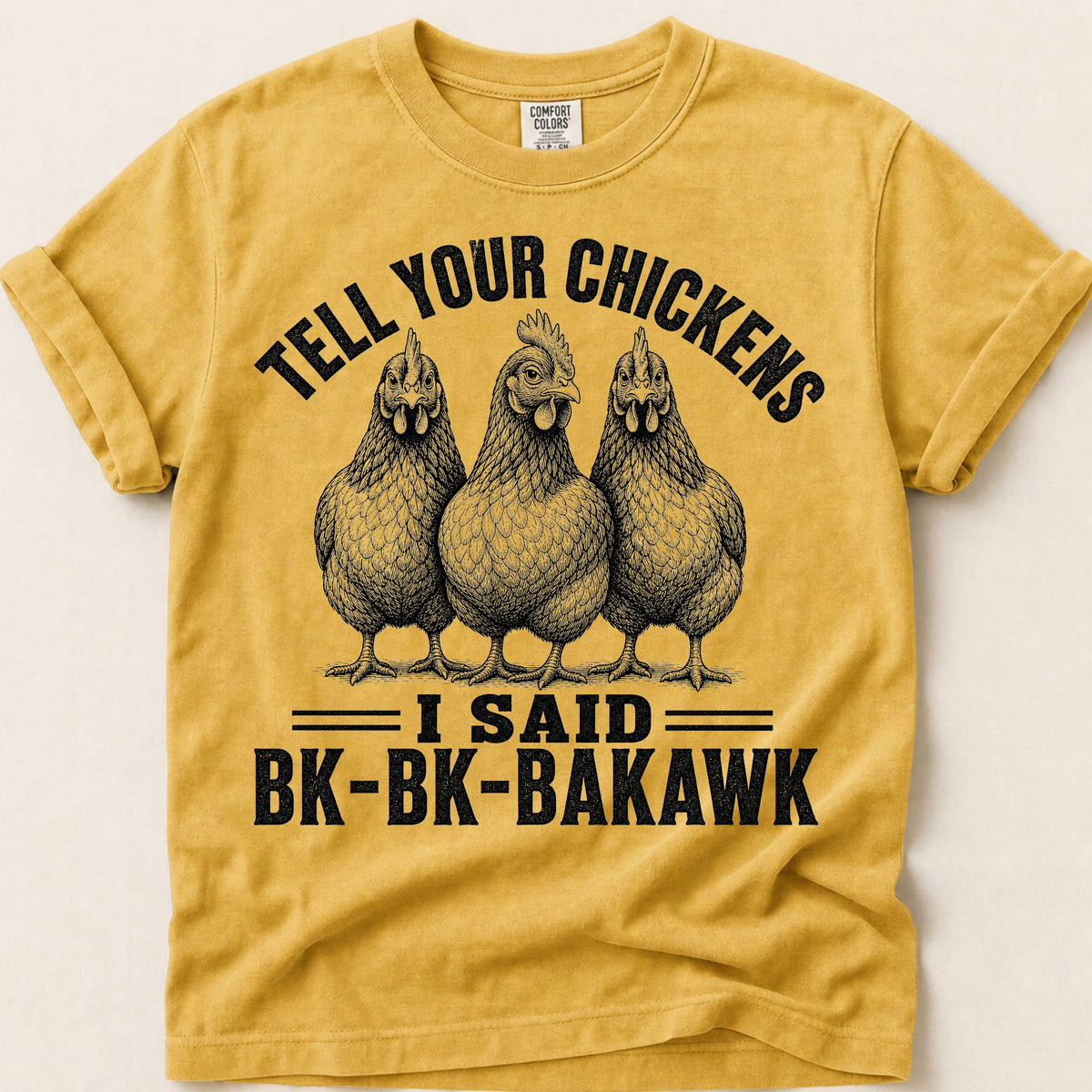 Tell Your Chickens on Mustard