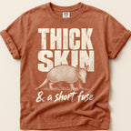 Thick Skin Armadillo T-Shirt on Yam