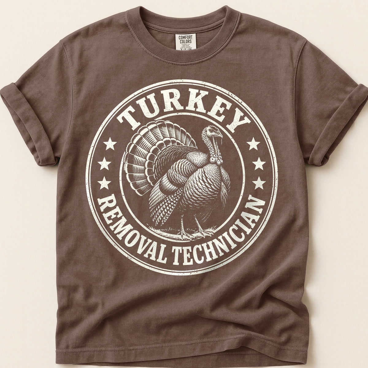 Turkey Removal T-Shirt on Espresso