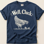 Well Cluck T-Shirt on Navy