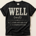 Well Definition T-Shirt on Black
